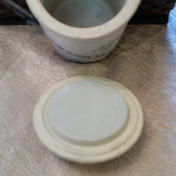 $$$ VINTAGE KAUKAUNA KLUB CHEESE CROCK $$$ - Picture 6 of 7